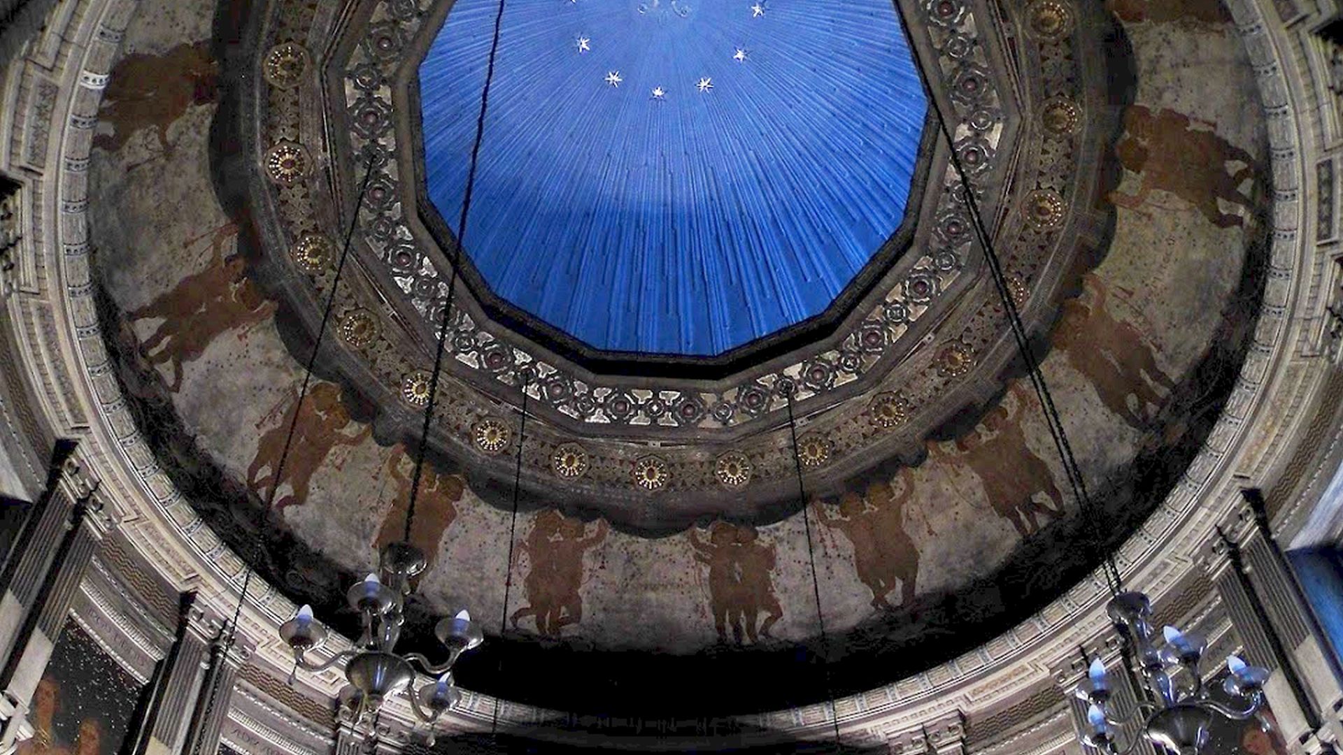 Decke der Marienkapelle in der San Leonardo Kirche in Lucca