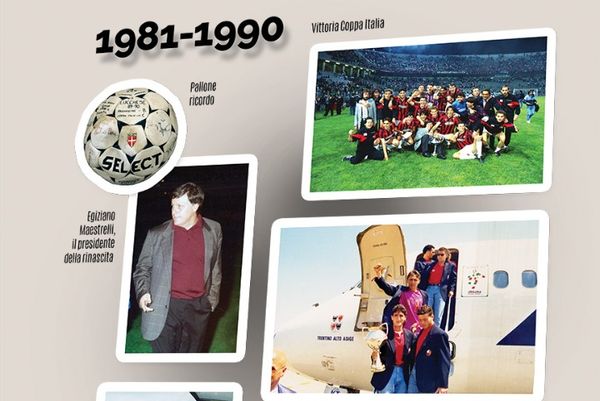 mostra Lucca120 sulla storia della lucchese calcio- immagine degli eventi del 1981/90