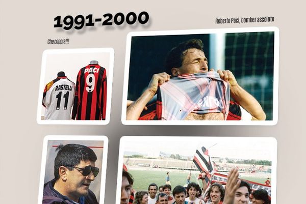 mostra Lucca120 sulla storia della lucchese calcio- immagine degli eventi del 1991/2000