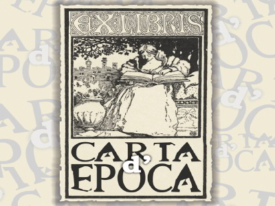 Logo of the Carta d'Epoca fair in Lucca