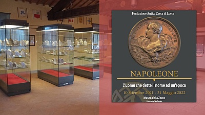 Image of the Napoleone exhibition poster 