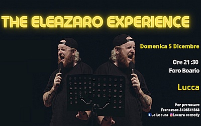Poster of the event The Eleazaro Experience