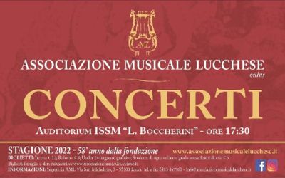 Logo of the music association Associazione Musicale Lucchese - chamber music season 