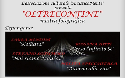 Poster of the photo exhibit Oltreconfine