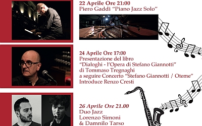 poster of the event Questione di... Stili, Aspettando la Giornata Internazionale del Jazz