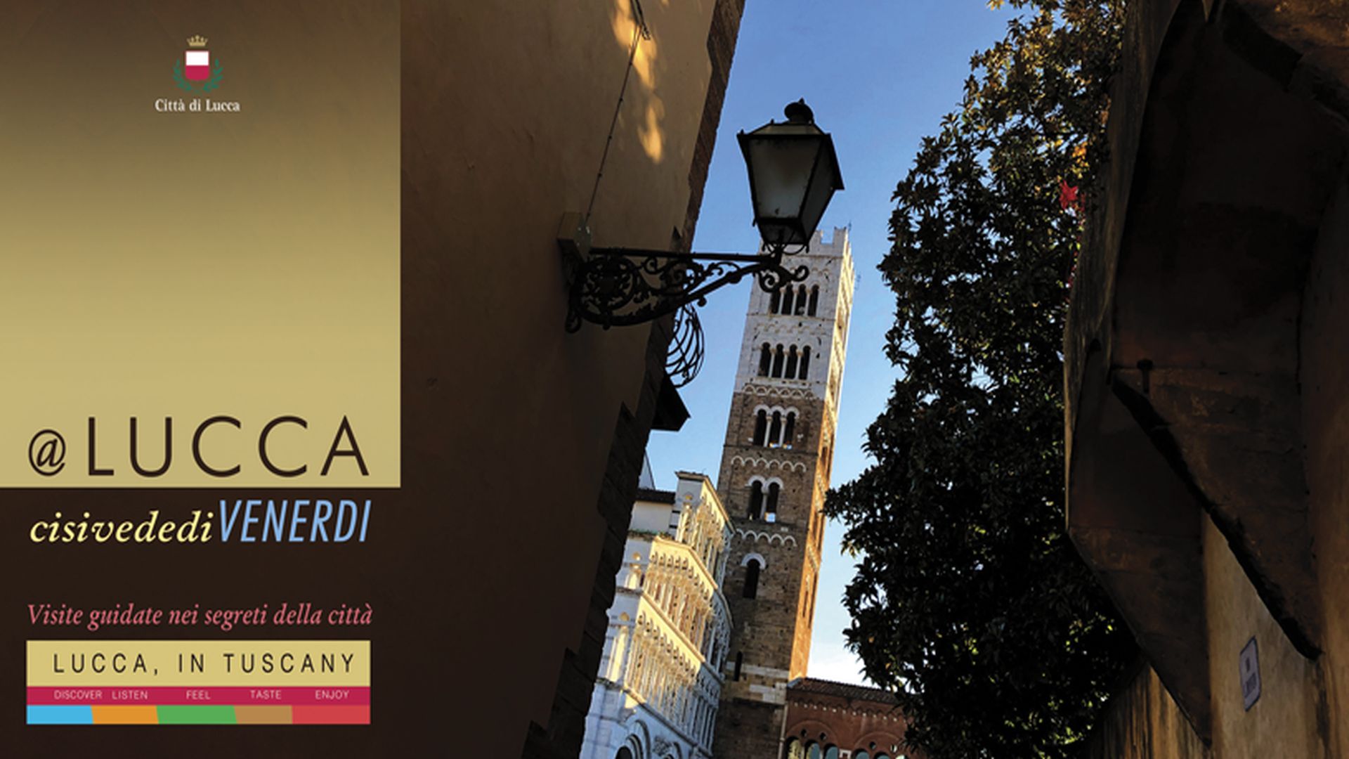 cartolina a lucca ci si vede di venerdì, calendario di visite guidate 