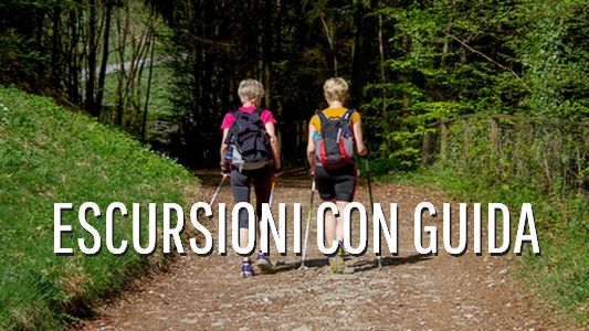 Pulsante escursioni con guida