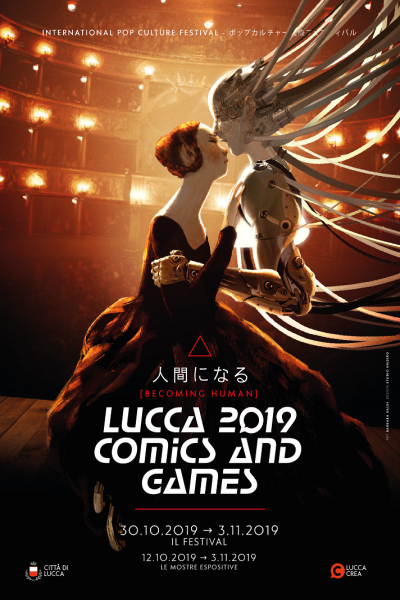 teatro del giglio nel poster di lucca comics and games 2019