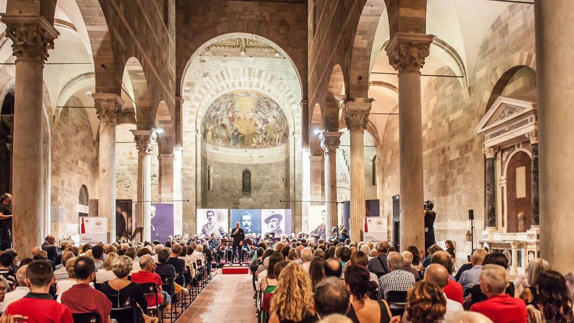 Lucca international puccini festival in the san giovanni church