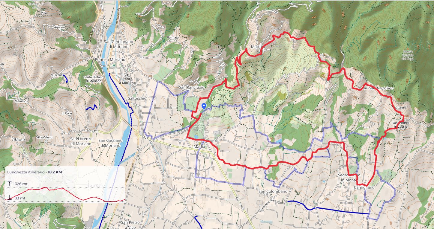 mappa del biogiro 