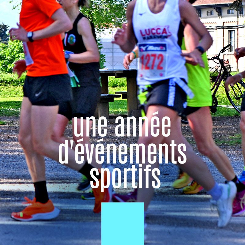 une anneè de evenements sportifs a Lucca