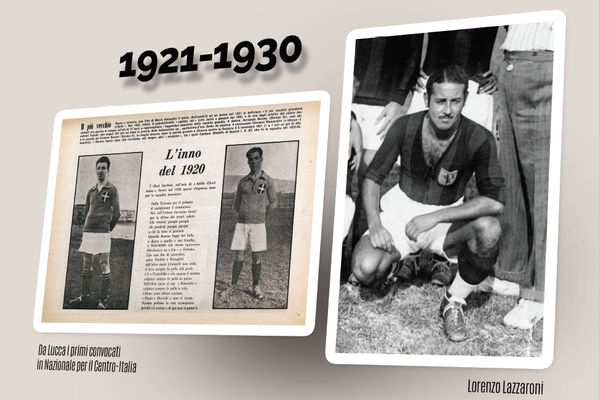 mostra Lucca120 sulla storia della lucchese calcio- immagine degli eventi del 1921/30