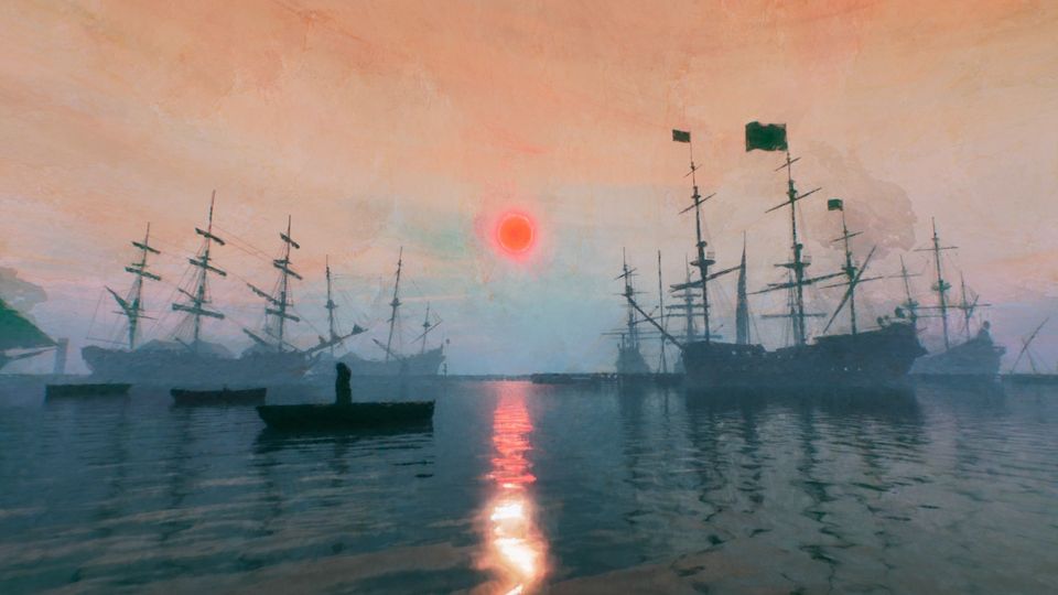 Inside Monet - impression at sunrise 