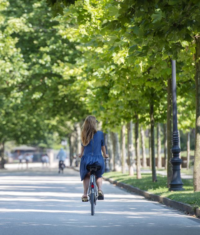 le mura in bicicletta