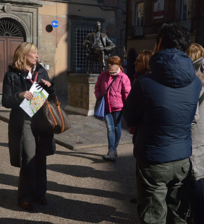 Puccini tour in Lucca with Alexandra