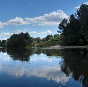 lucca trek - paysages du fleuve  Serchio 1