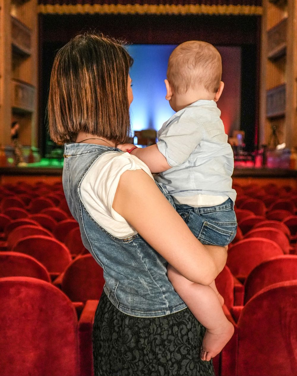 teatro del giglio in un'immagine di F. Zavattari