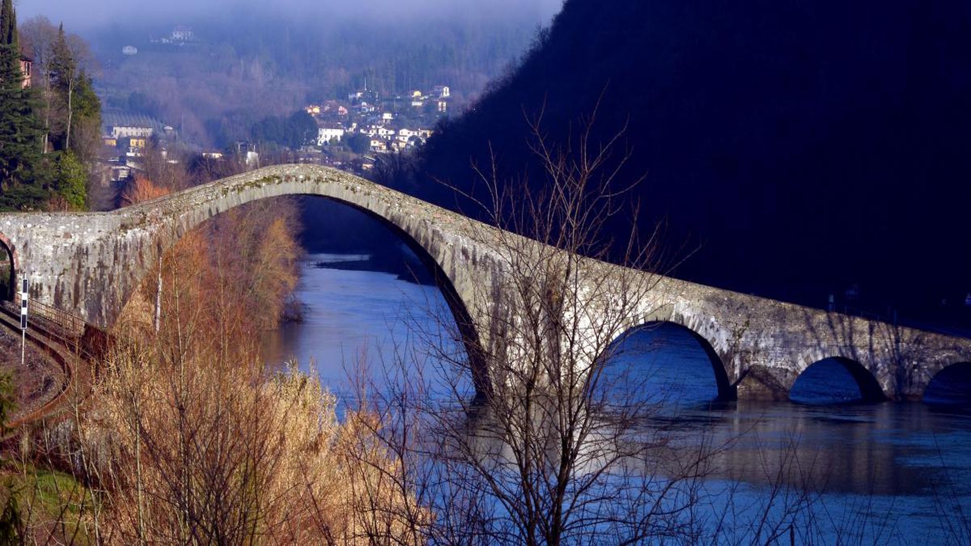 Die Teufelsbrücke in Borgo a Mozzano