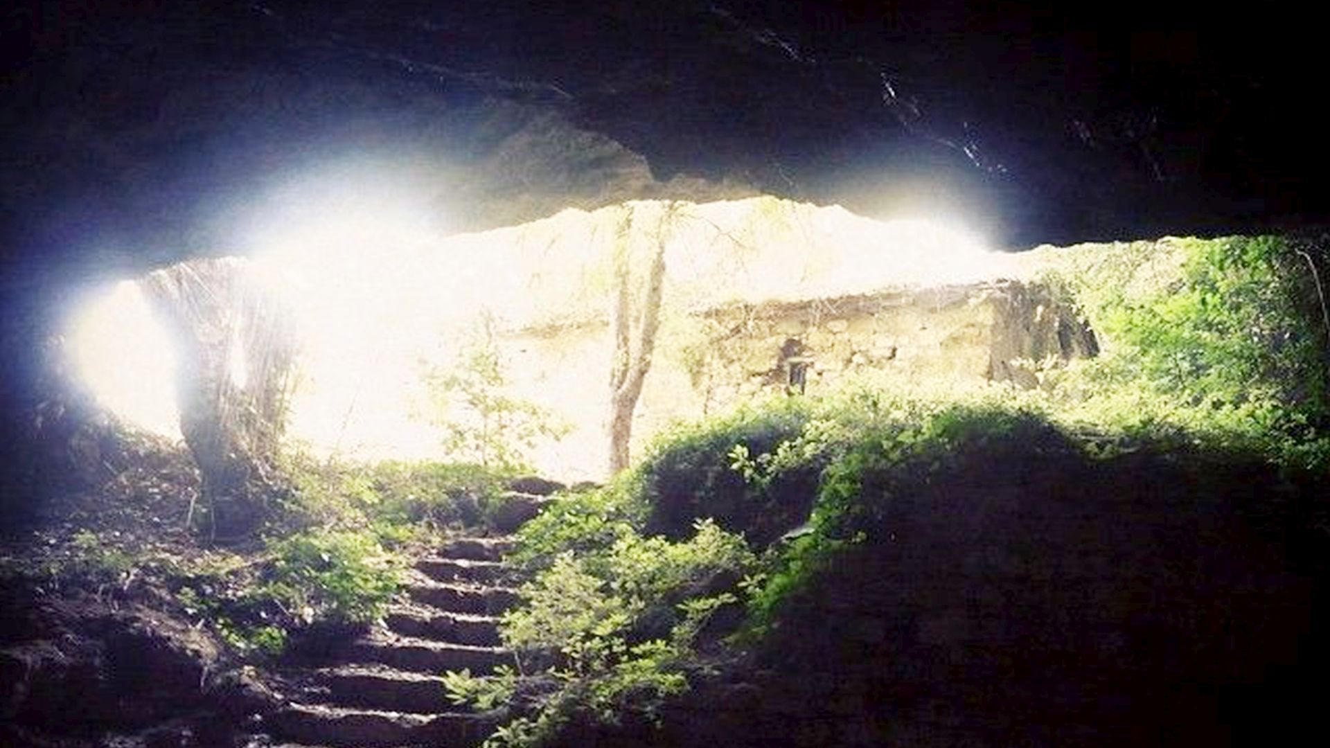 Einsiedelei in der Höhle