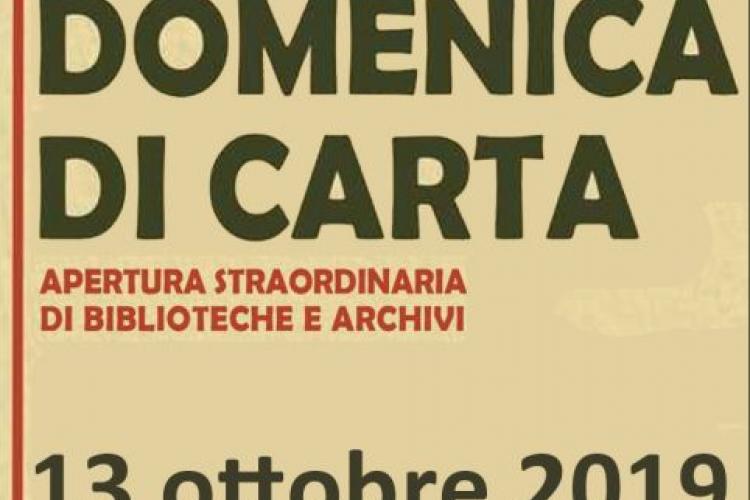 Domenica di carta all'archivio di stato di Lucca