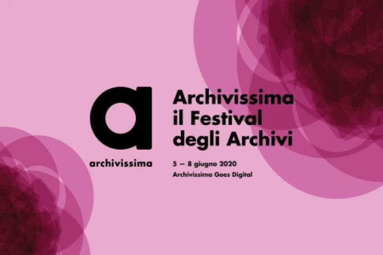 Locandina Archivissima 2020 – Il Festival degli archivi