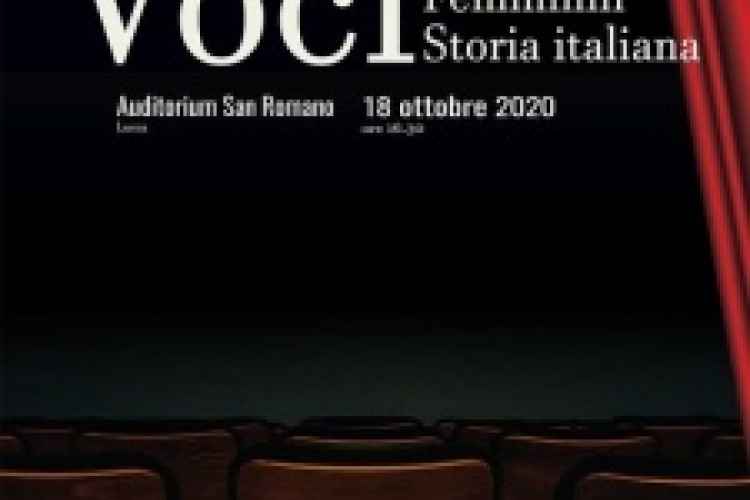 Locandina / Logo dell'evento Voci: impronte femminili nella storia italiana