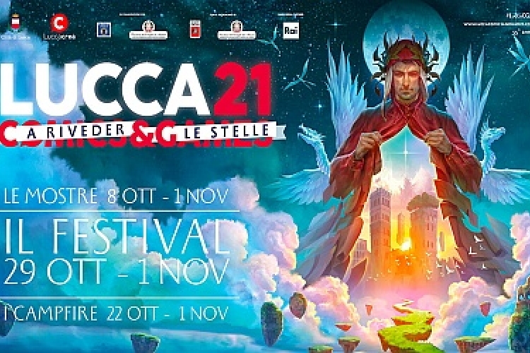 poster of Lucca Comics&Games 2021