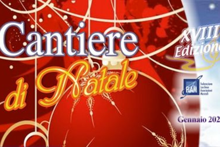 Intestazione della locandina Cantiere di Natale 2021