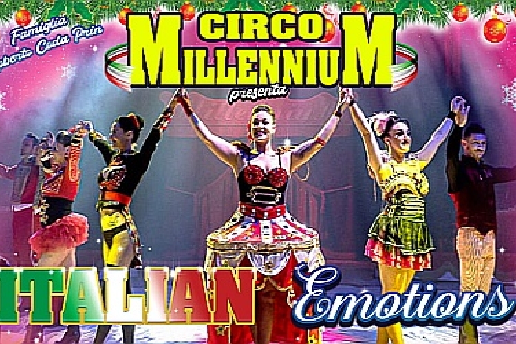 Locandina del Circo Millennium - Italian Emotions