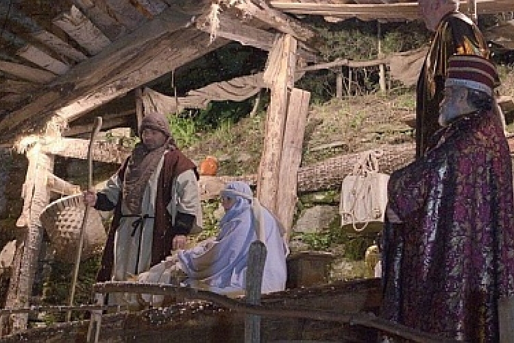 Foto di repertorio del Presepe Vivente di Ruota