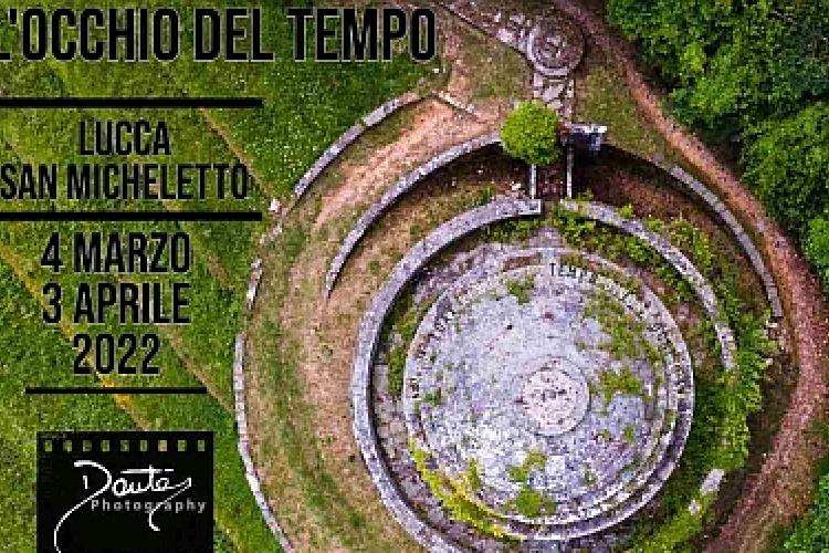 Locandina mostra L'occhio del tempo 