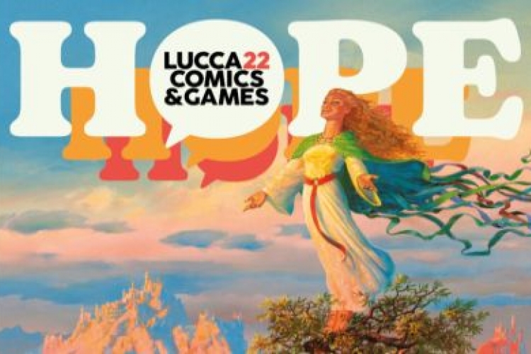 lucca comics and games 2022, poster hope