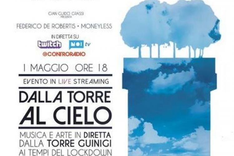 De la tour au ciel, concert du 1er mai 2020 de la tour guinigi de lucca