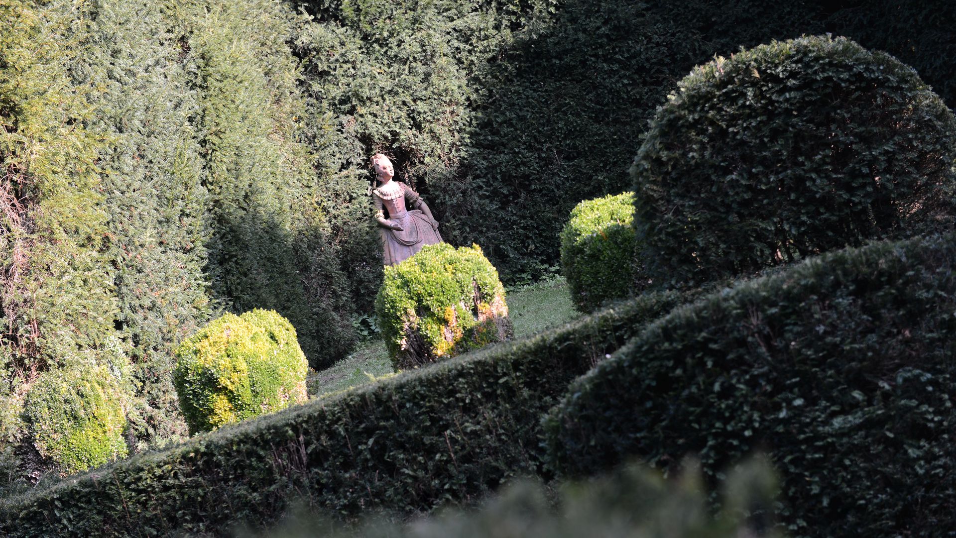 green garden at the villa reale di marlia